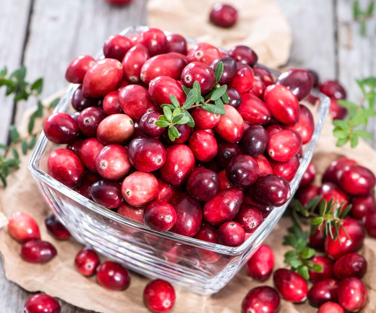 żurawina liofilizowana